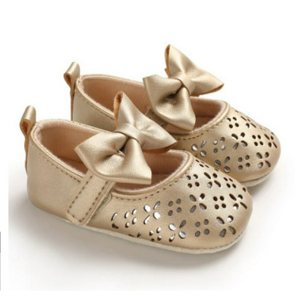 Toddler Baby Girls Crib Shoes Infant Soft Sole Prewalker Anti-slip Pram Sneakers